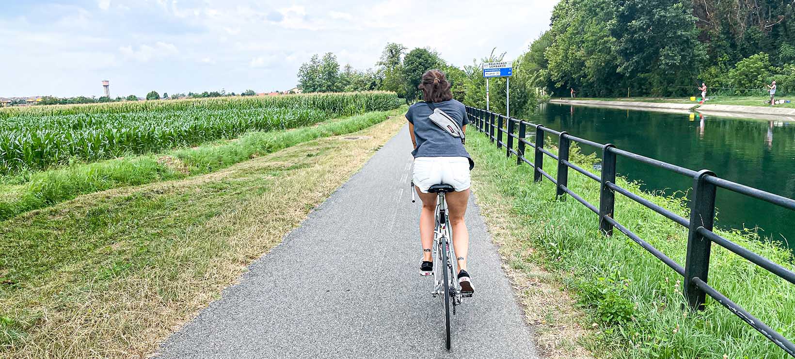 In bici sulla Martesana